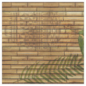 タケ樹皮布の布 ファブリック (クローズアップ)