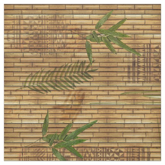 タケ樹皮布の布 ファブリック (見本)