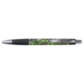 タケ水彩画パターンを持つパンダ ボールペン (裏面)