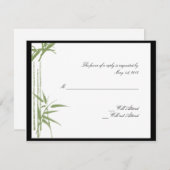 タケ美しいの応答カード 出欠カード (正面/裏面)