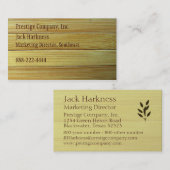 タケ質の名刺 名刺 (正面/裏面)