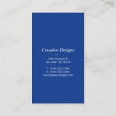 タケ青 名刺 (裏面)