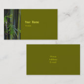 タケ 名刺 (正面/裏面)