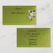 タケprofilecard_business_horizの2つのクレーン… 名刺 (正面/裏面)