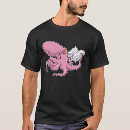 タコおたく書 Tシャツ (正面)