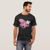 タコおたく書 Tシャツ (正面フル)