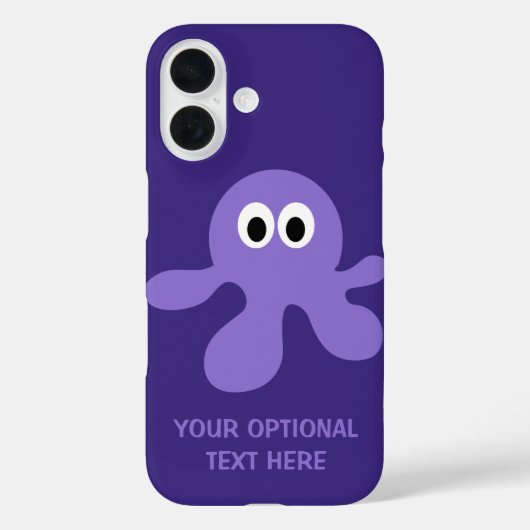 タコおもしろいのカスタムケース Case-Mate iPhoneケース (裏面)