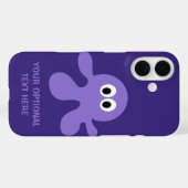 タコおもしろいのカスタムケース Case-Mate iPhoneケース (裏面 (横))