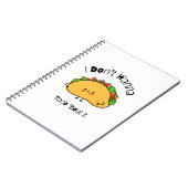 タコおもしろいはタコにしたくない ノートブック (左側)