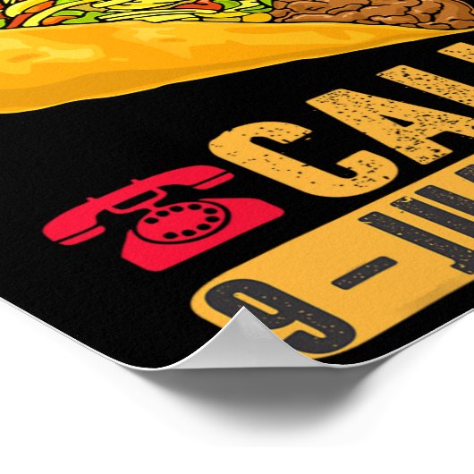 タコおもしろいエマージェンシーシンコデマヨメンズウィメンズフェスト ポスター (角)