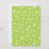 タコおもしろいクリスマス シーズンカード (裏面)