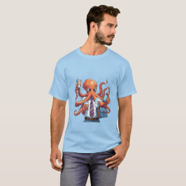 タコおもしろいス数々の- – タスキングTシャツ Tシャツ