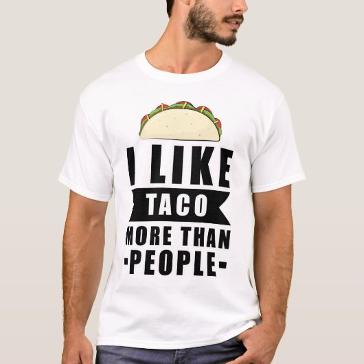 タコおもしろいデザイン Tシャツ (正面)