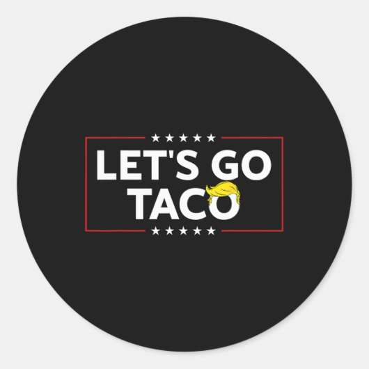 タコおもしろいトランプいつも鶏ガラ出しメンズ行こう ラウンドシール (正面)