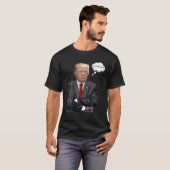 タコおもしろいトランプTシャツ Tシャツ (正面フル)