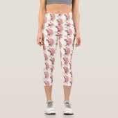 タコおもしろいハグdiverのユーモア カプリレギンス (正面)