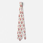 タコおもしろいハグdiverのユーモア ネクタイ (正面)