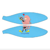 タコおもしろいハグdiverのユーモア ミニバスケットボール (パネル)