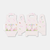 タコおもしろいフィエスタメキシコの少女の誕生日 フェイバーボックス (折り畳みなし)