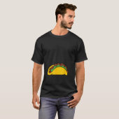 タコおもしろいー好きIタ食べコTシャツ Tシャツ (正面フル)