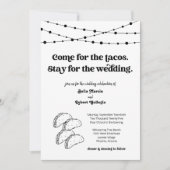 タコおもしろい結婚式招待状 招待状 (正面)