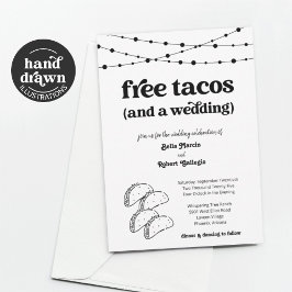 タコおもしろい結婚式招待状 – 無料タコス 招待状