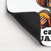 タコおもしろい緊急電話9 Juan Juan For Cinco De マウスパッド (コーナー)