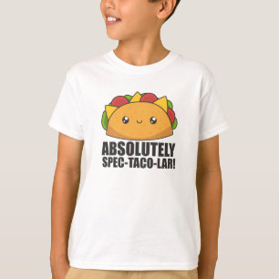 タコおもしろい – 絶対スペックTaco-Lar Tacos Nacho Tシャツ