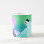 タコおよびペンギン-マグ コーヒーマグカップ (中央)