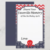 タコお気に入りの誕生日 (正面/裏面)