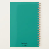 タコお洒落オイル塗装航海のビーチ プランナー手帳 (裏面)