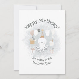 タコお洒落「腕が多すぎる」 シーズンカード