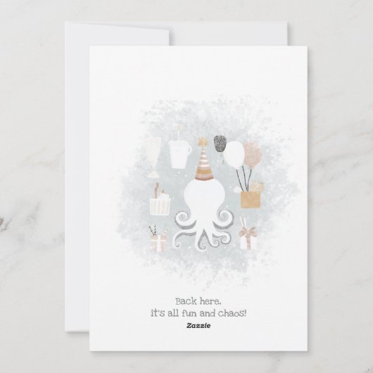 タコお洒落「腕が多すぎる」 シーズンカード (裏面)