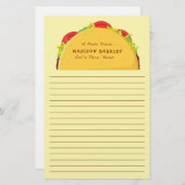 タコかわいい子どもたち 便箋 (正面/裏面)