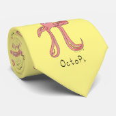 タコかわいい数学先生パイデイメンズタイ ネクタイ (ロール)