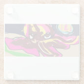 タコかわいい ガラスコースター (裏面)