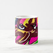 タコかわいい コーヒーマグカップ (中央)