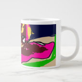 タコかわいい ジャンボコーヒーマグカップ (右)