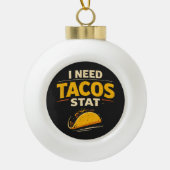 タコが今すぐ必要 セラミックボールオーナメント (正面)