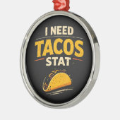 タコが今すぐ必要 メタルオーナメント (左)