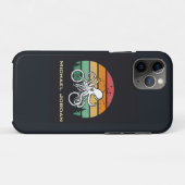 タコが自転車に乗る Case-Mate iPhoneケース (裏面(横))