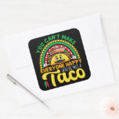 タコじゃなくてあなたはみんなを幸せにできない スクエアシール (封筒)