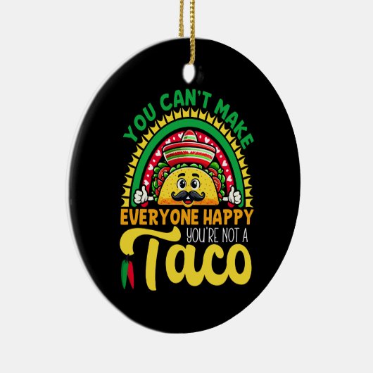 タコじゃなくてあなたはみんなを幸せにできない セラミックオーナメント (右)