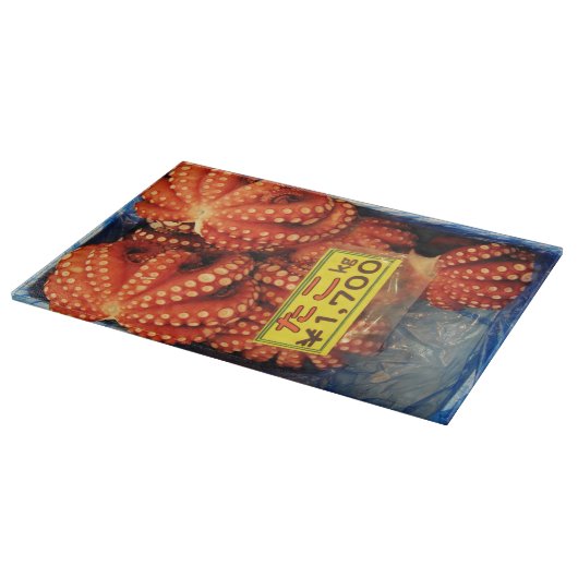 タコたこたこ築地市場 カッティングボード (角)