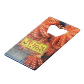 タコたこたこ築地市場 クレジットカード栓抜き (正面アングル)