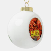 タコたこたこ築地市場 セラミックボールオーナメント (左)