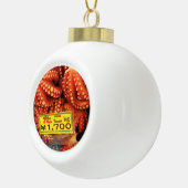 タコたこたこ築地市場 セラミックボールオーナメント (右)