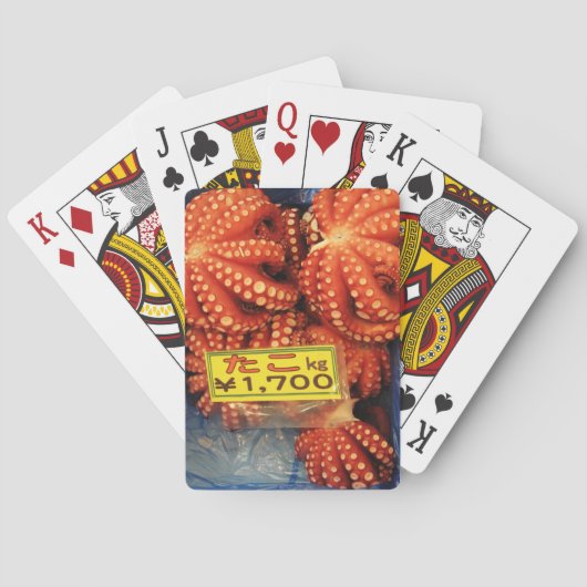 タコたこたこ築地市場 トランプ (裏面)