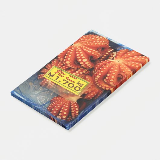 タコたこたこ築地市場 ポストイット (アングル)