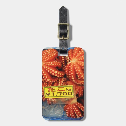 タコたこたこ築地市場 ラゲッジタグ (正面縦)